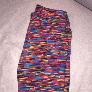 Rainbow LuLaRoe leggings OS